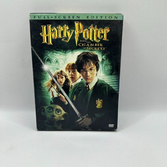 Harry Potter And The Chamber Of Secrets Full Screen DVD Daniel Radcliffe Warner - Picture 2 of 6